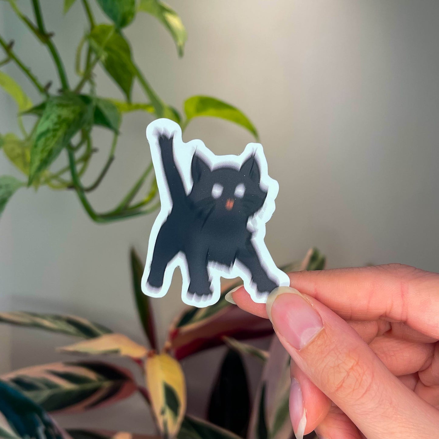 Cryptic Kitty Sticker