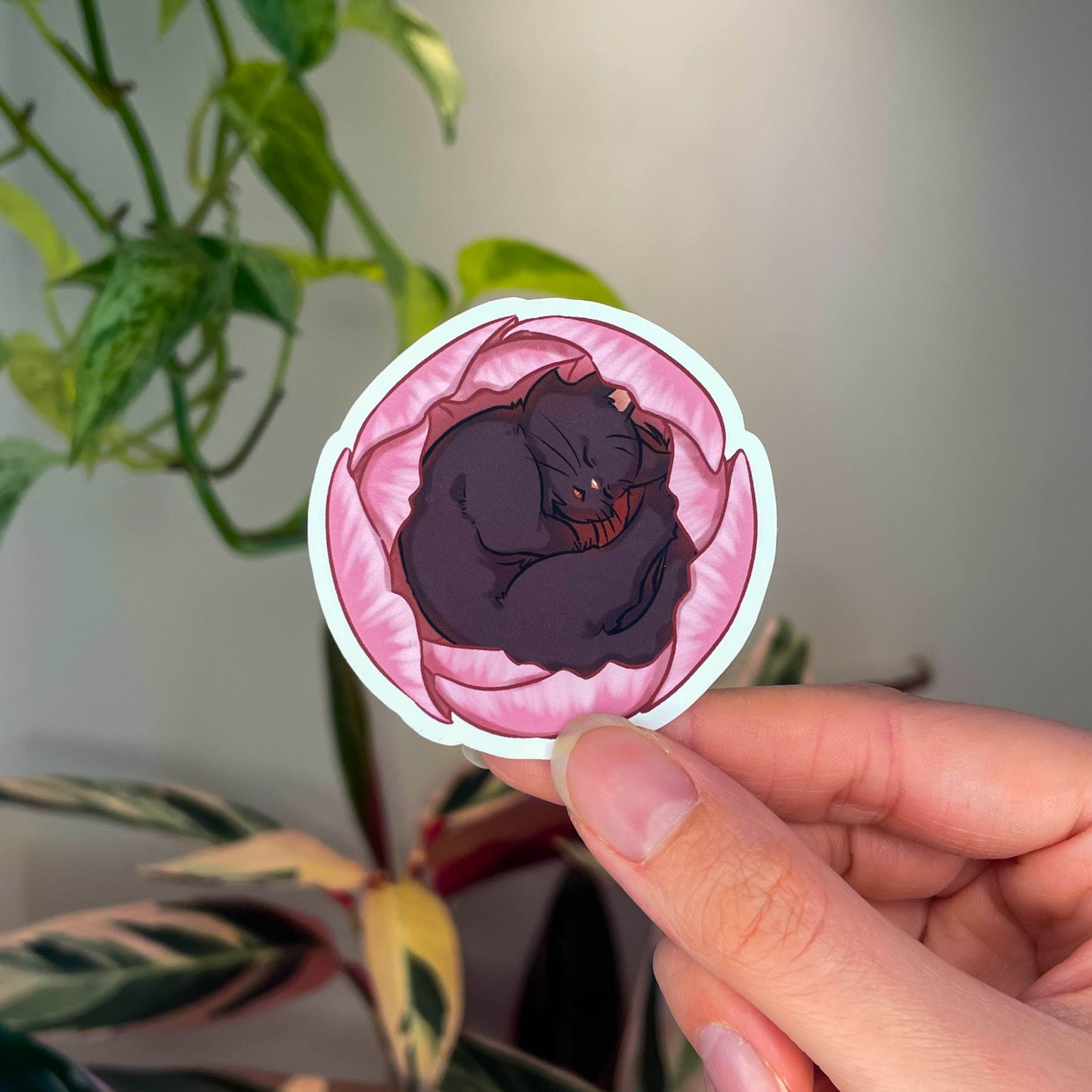 Peaceful Nap Sticker