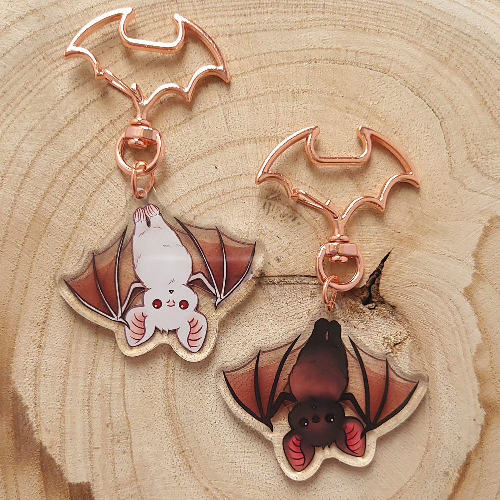 Adorabat Acrylic Charm