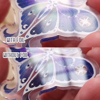 La Lune et Les Etoiles Acrylic Charm