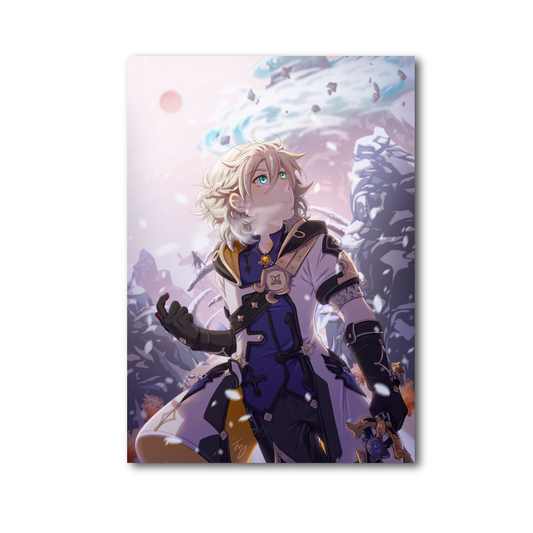 Reunion in Snow - A4 print