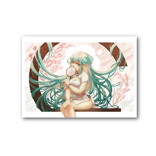 Cheongsam Miku - A4 print