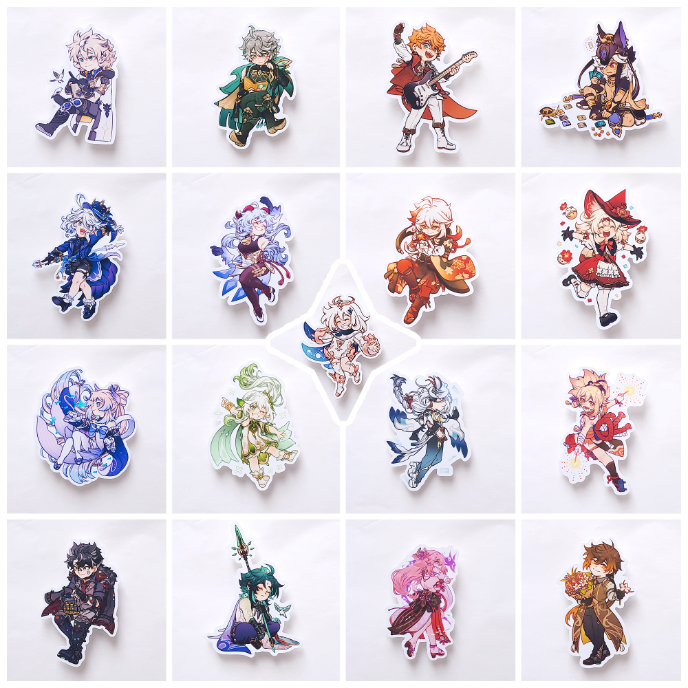 Genshin Stickers [various characters]