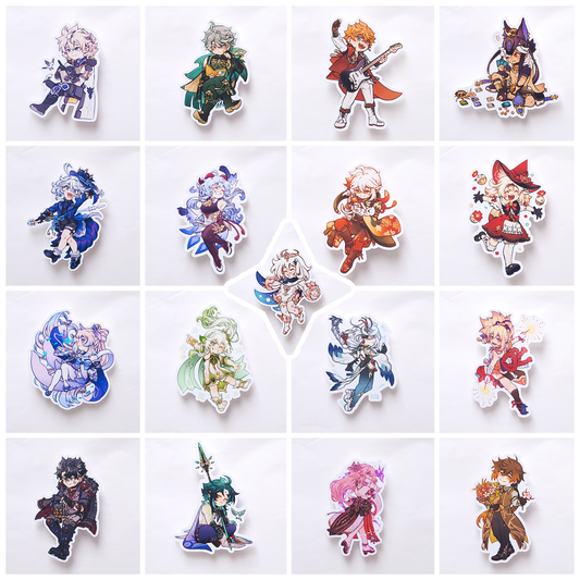 Genshin Stickers [various characters]