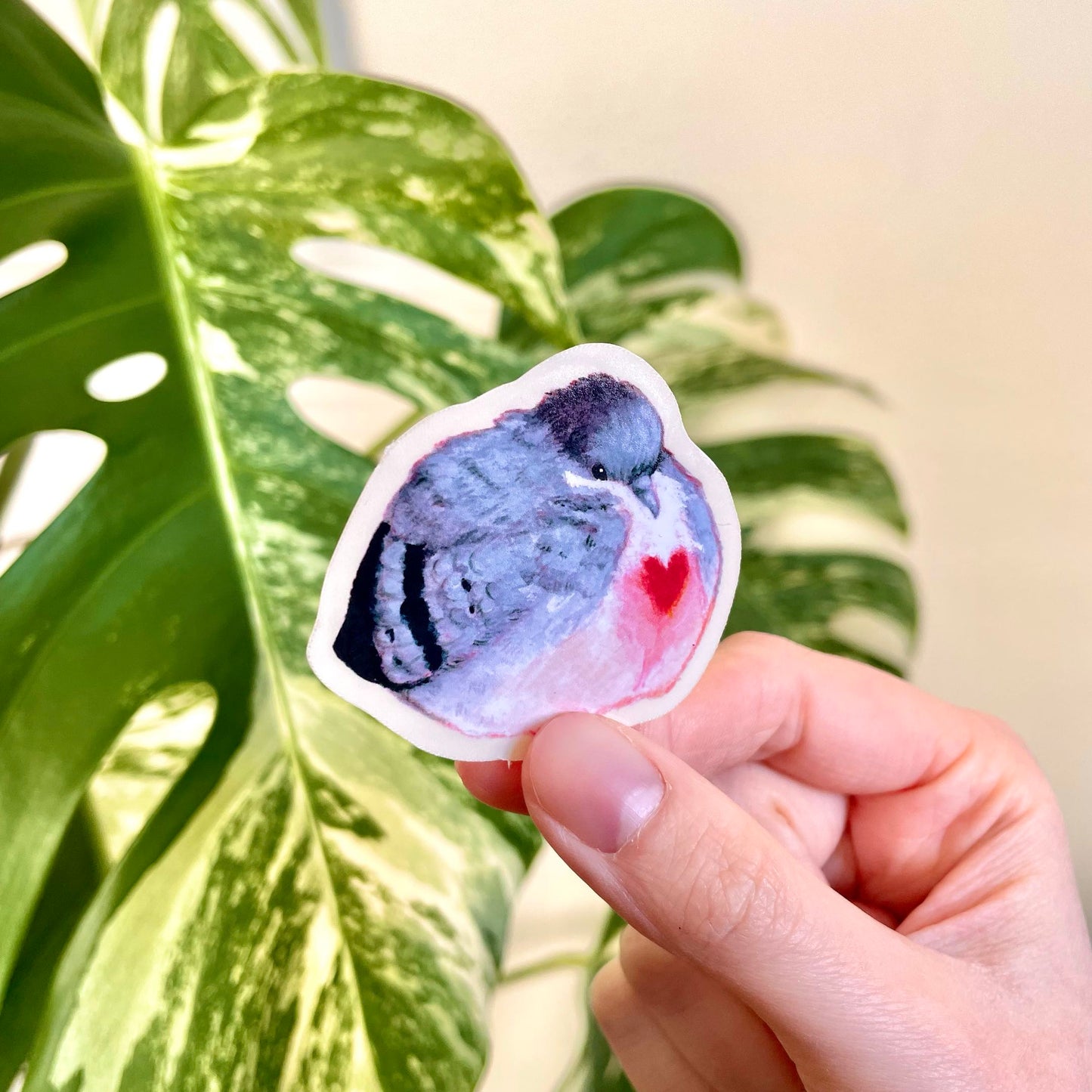 Bleeding Heart Pigeon sticker