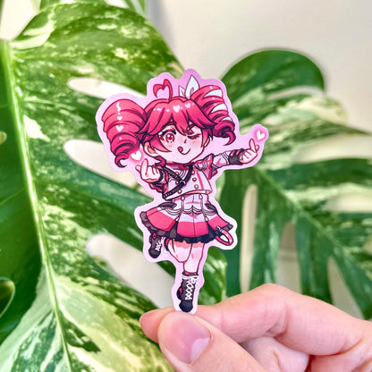 Kasane Teto Heart Sticker