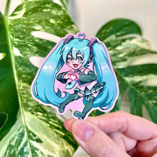 Hatsune Miku Heart Sticker
