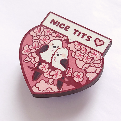Nice T/its Wooden Pin