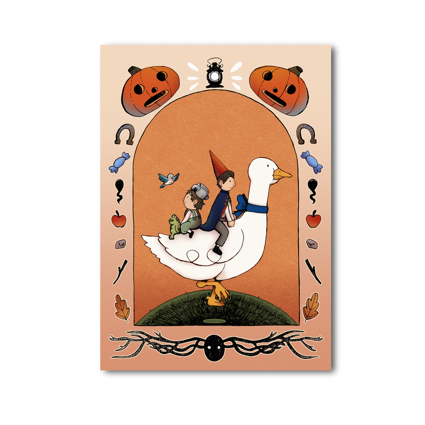 As Autumn Colours Fall Print
