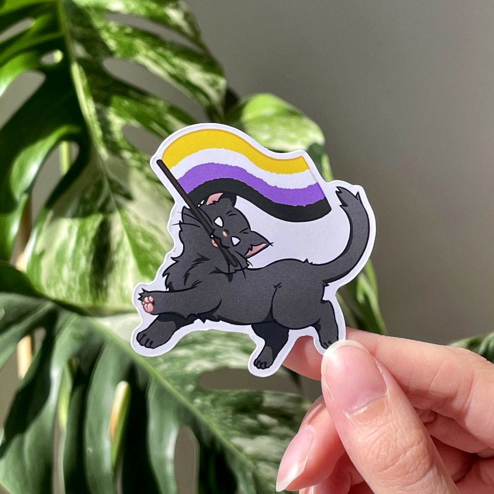 Pumpkin Pride stickers