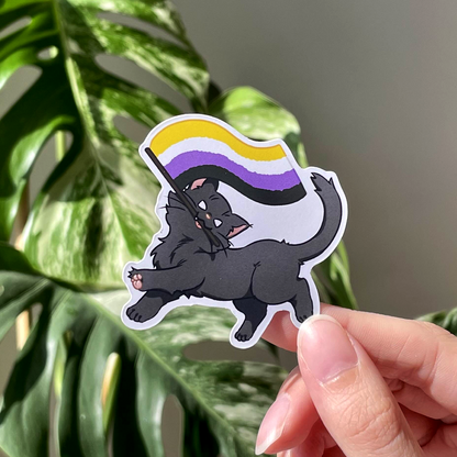 Pumpkin Pride stickers