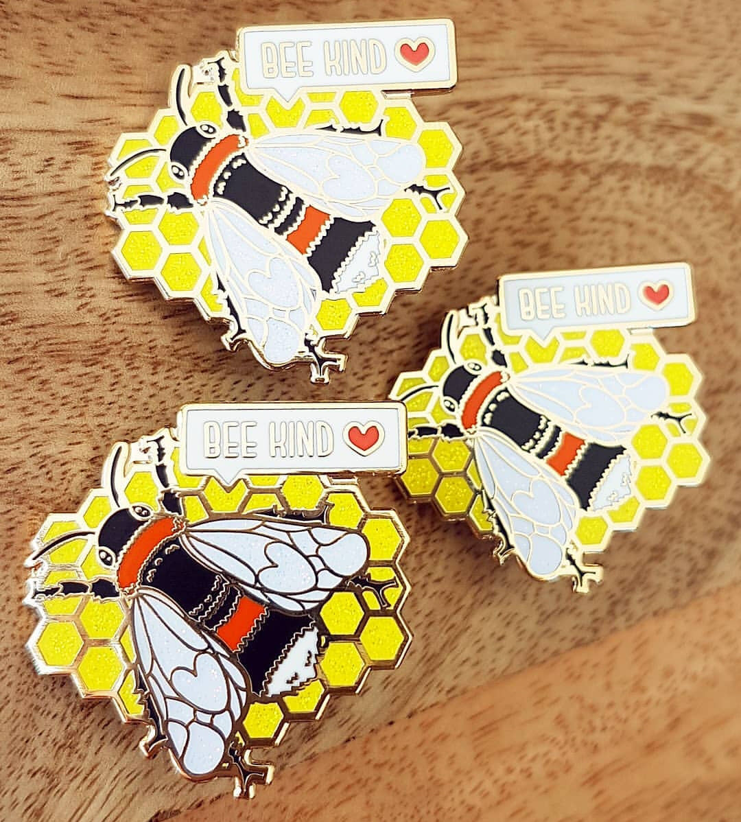 Bee Kind Enamel Pin