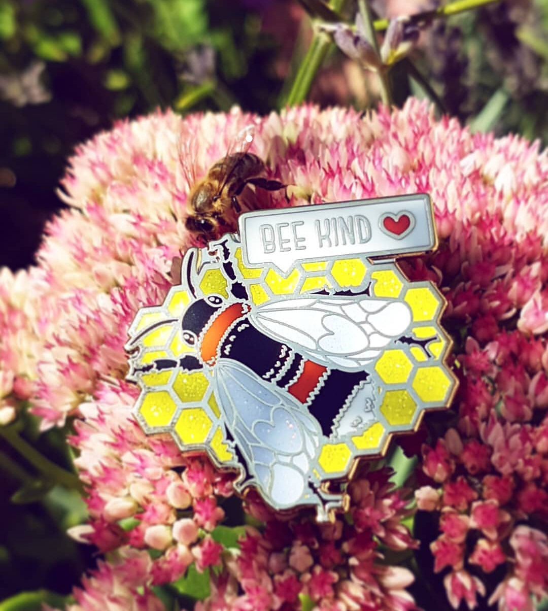Bee Kind Enamel Pin