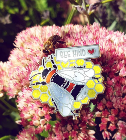 Bee Kind Enamel Pin