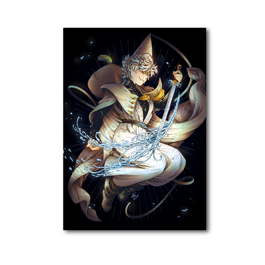 Professor Qifrey & The Raincleaver - A4|A5 Print