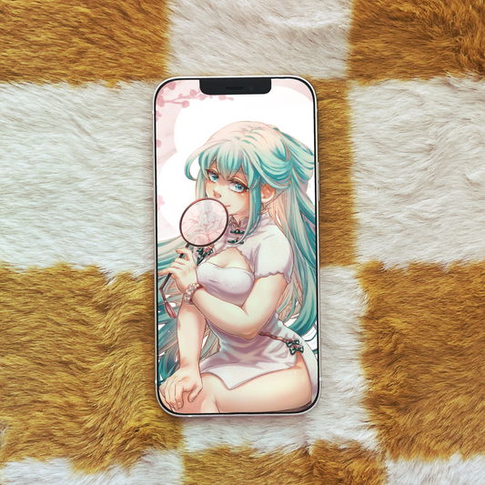 Cheongsam Miku wallpaper [phone & tablet]