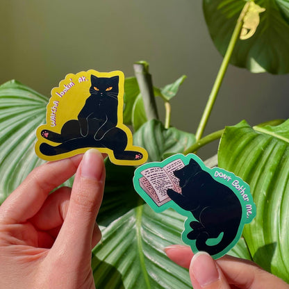 Funny cat stickers