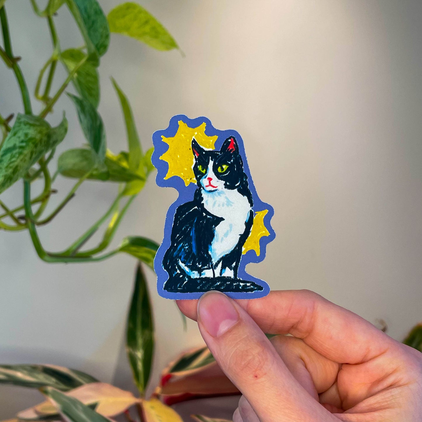 Crayon Cats Stickers