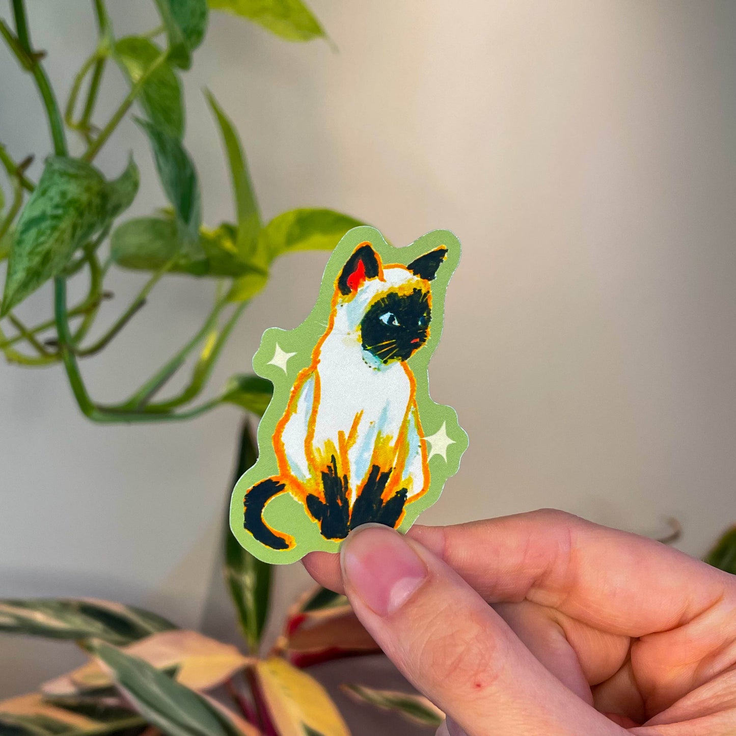 Crayon Cats Stickers