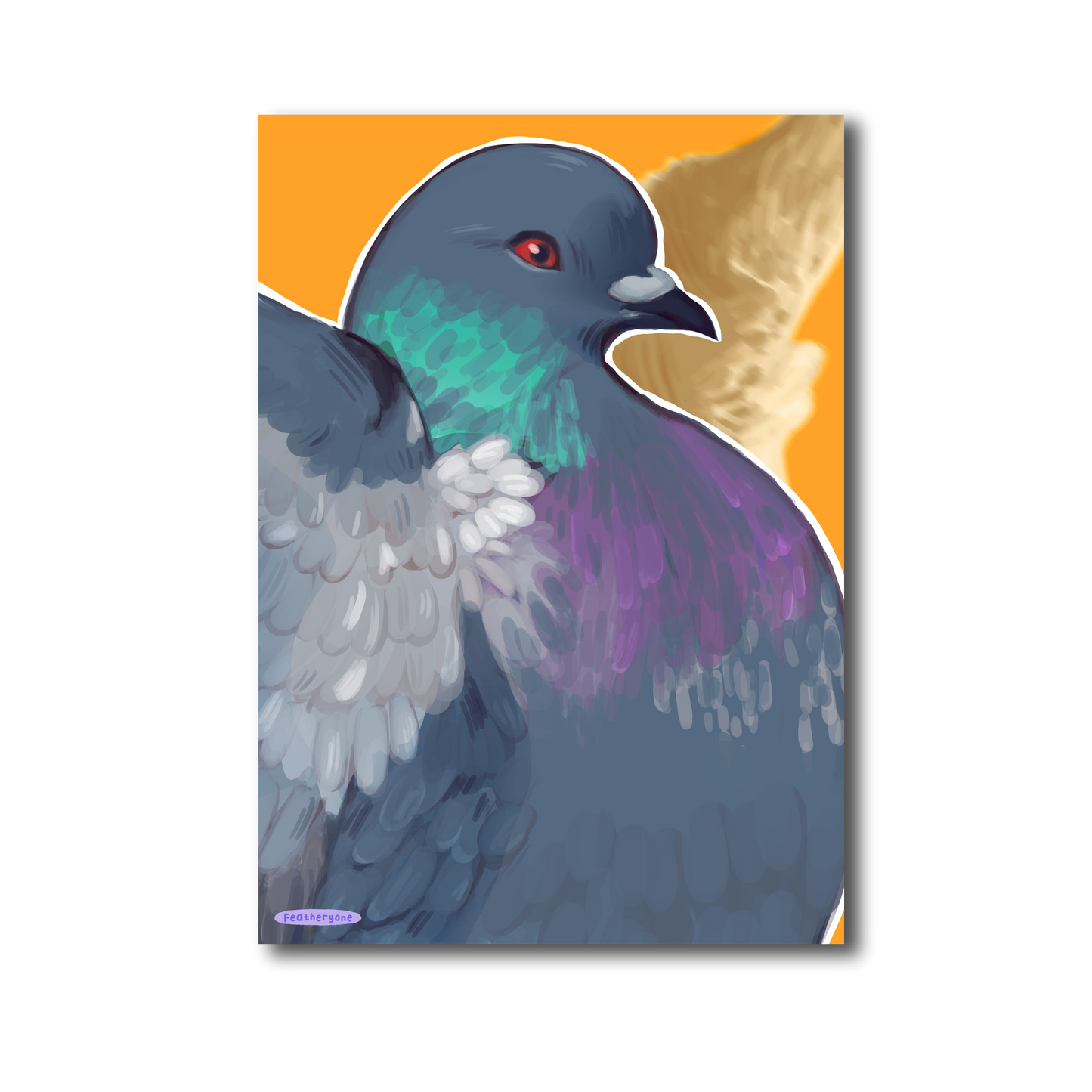 Pigeon Print