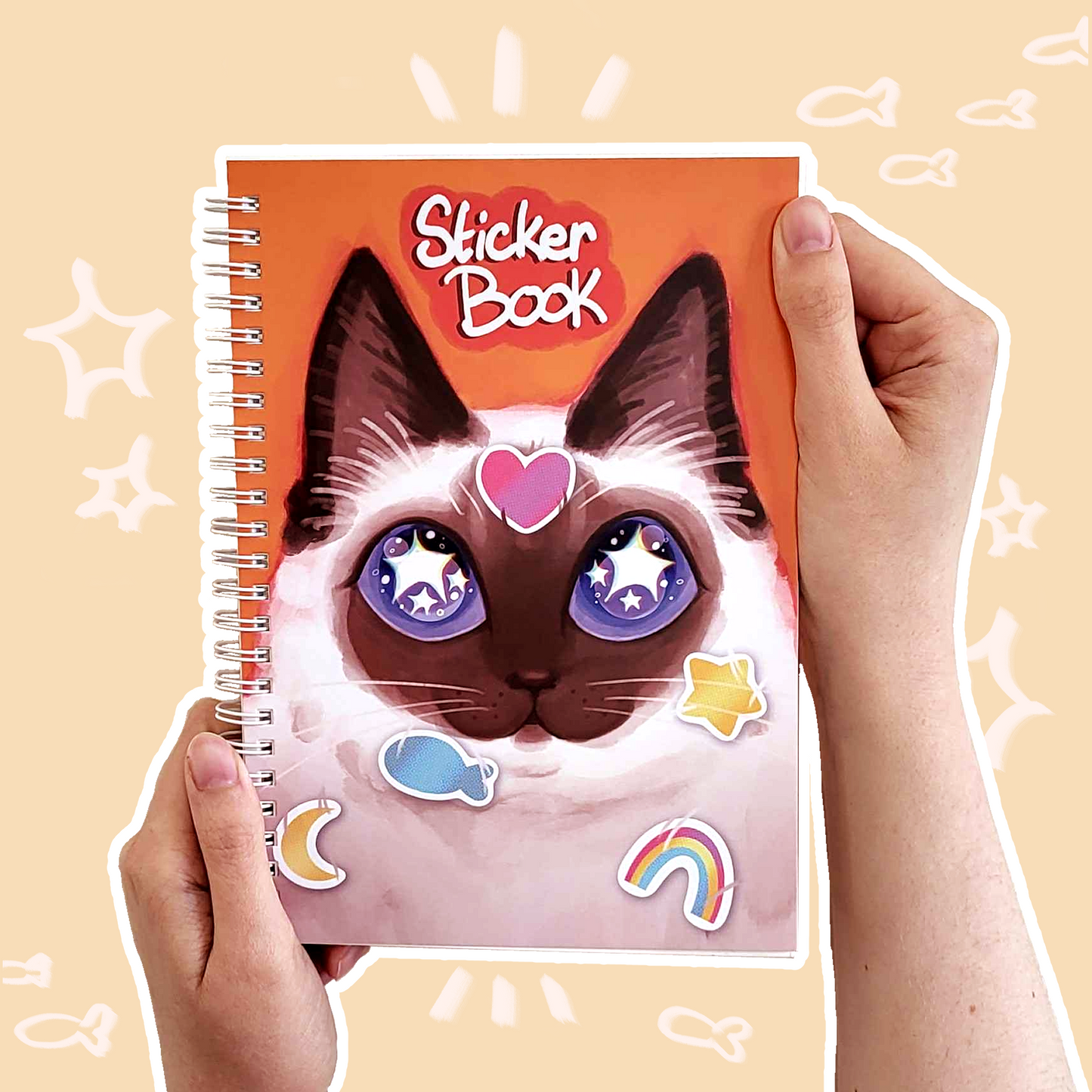 Sticky Cat - Sticker Book