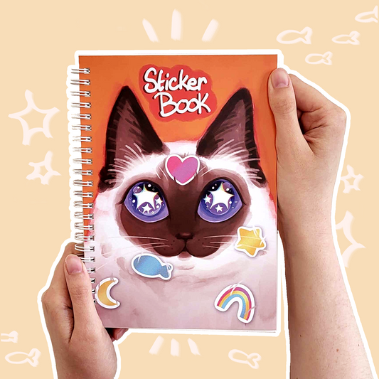 Sticky Cat - Sticker Book