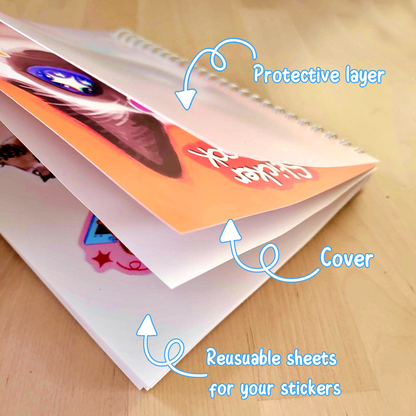 Sticky Cat - Sticker Book
